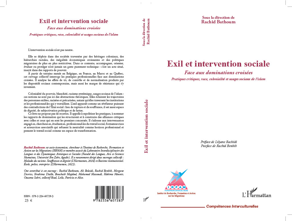 Couverture Exil et intervention sociale